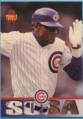 Sammy Sosa #78 Baseball Cards 1994 Donruss Triple Play Prices