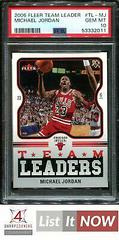 Michael Jordan Basketball Cards 2006 Fleer Team Leaders Prices