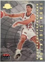 John Stockton #U10 Basketball Cards 1995 Skybox USA Basketball Prices