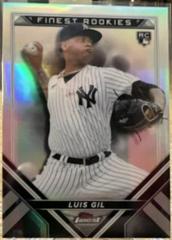 Luis Gil [Refractor] #FRD-LG Baseball Cards 2022 Topps Finest Rookies Design Variation Prices