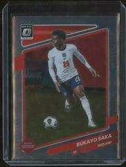 Bukayo Saka [Optic] #54 Soccer Cards 2021 Panini Donruss Road to Qatar Prices