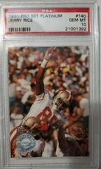 Jerry Rice Football Cards 1991 Pro Set Platinum Prices