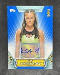 Kacy Catanzaro [Blue] Wrestling Cards 2019 Topps WWE Women's Division Autographs Prices