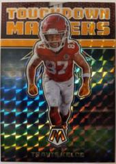 Travis Kelce [Orange Fluorescent] Football Cards 2022 Panini Mosaic Touchdown Masters Prices