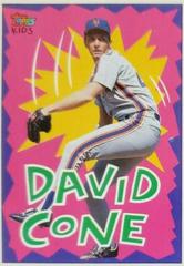 David Cone Baseball Cards 1992 Topps Kids Prices