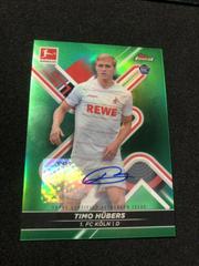 Timo Hubers [Green] #BCA-TH Soccer Cards 2021 Topps Finest Bundesliga Autographs Prices