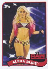 Alexa Bliss Wrestling Cards 2018 Topps WWE Heritage Prices