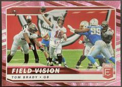 Tom Brady [Pink] Football Cards 2021 Panini Donruss Elite Field Vision Prices