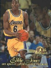 Eddie Jones [Row 1] #59 Basketball Cards 1996 Flair Showcase Prices