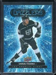 Samuel Fagemo [Blue] Hockey Cards 2022 Upper Deck Dazzlers Prices
