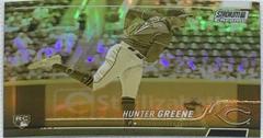 Hunter Greene [Gold Minted] #133 Baseball Cards 2022 Stadium Club Prices