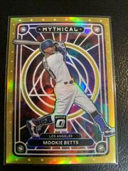 Mookie Betts [Gold] #MTH-7 Baseball Cards 2022 Panini Donruss Optic Mythical Prices