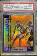 Jonathan Bender [Refractor w/ Coating] #253 Basketball Cards 1999 Finest Prices