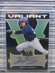 Brice Turang [Autographs Navy] Baseball Cards 2018 Leaf Valiant Prices