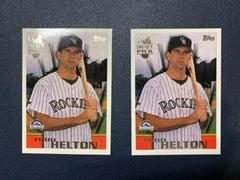 Todd Helton Baseball Cards 1996 Topps Chrome Prices