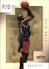 Glen Rice Basketball Cards 2001 Fleer Showcase Prices