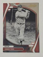 Jimmie Foxx #4 Baseball Cards 2022 Panini Absolute Prices