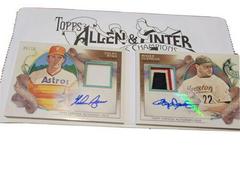 Nolan Ryan, Roger Clemens Baseball Cards 2022 Topps Allen & Ginter Dual Autograph Relic Book Prices