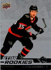 Jake Sanderson #7 Hockey Cards 2022 Upper Deck NHL Star Rookies Box Set Prices