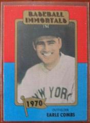 Earle Combs #116 Baseball Cards 1980 Baseball Immortals Prices