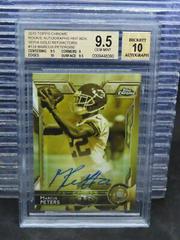 Marcus Peters [Autograph Gold Sepia Refractor] #124 Football Cards 2015 Topps Chrome Prices