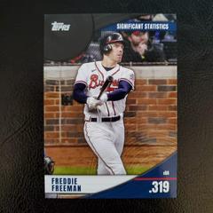 Freddie Freeman #SS-9 Baseball Cards 2022 Topps Significant Statistics Prices