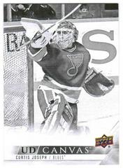 Curtis Joseph [Black & White] Hockey Cards 2022 Upper Deck UD Canvas Prices