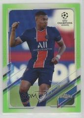 Kylian Mbappe [Neon Green] Soccer Cards 2020 Topps Chrome UEFA Champions League Prices