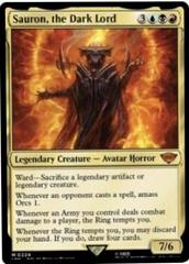 Sauron, the Dark Lord #675 Magic Lord of the Rings Prices