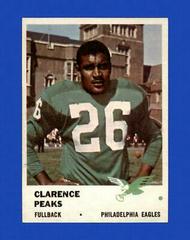 Clarence Peaks #49 Football Cards 1961 Fleer Prices