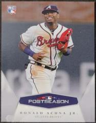 Ronald Acuna Jr. [Parallel] #10A Baseball Cards 2018 Topps on Demand Postseason Prices