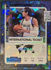 Boban Marjanovic [Cracked Ice] #3 Basketball Cards 2021 Panini Contenders International Ticket Prices