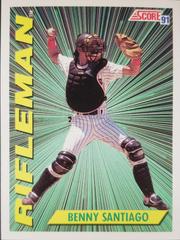 Benny Santiago #416 Baseball Cards 1991 Score Prices