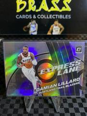 Damian Lillard [Holo] Basketball Cards 2021 Panini Donruss Optic Express Lane Prices