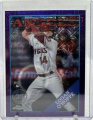 Logan O'Hoppe [Purple] Baseball Cards 2023 Topps Series 2 1988 Chrome Prices