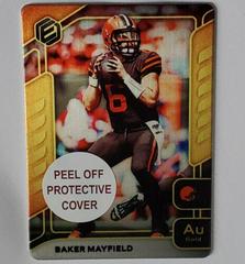Baker Mayfield [Gold] #13 Football Cards 2020 Panini Elements Prices