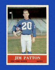 Jim Patton #122 Football Cards 1964 Philadelphia Prices