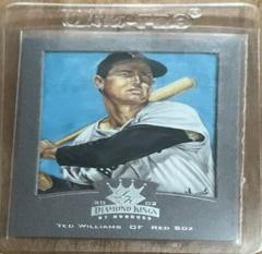 Ted Williams [Framed Portraits Silver] Baseball Cards 2002 Donruss Diamond Kings Prices