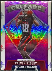 Calvin Ridley [Purple] Football Cards 2021 Panini Rookies and Stars Crusade Prices