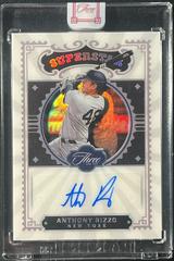 Anthony Rizzo [Silver] Baseball Cards 2022 Panini Three and Two Superstar Signatures Prices
