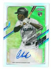Jazz Chisholm [Refractor] #RA-JCH Baseball Cards 2021 Topps Chrome Rookie Autographs Prices