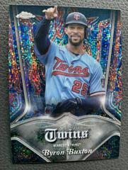Byron Buxton [Champagne Gold Speckle] #P-16 Baseball Cards 2022 Topps Chrome Pinstriped Prices