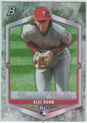 Alec Bohm #RR-1 Baseball Cards 2021 Bowman Platinum Renowned Rookies Prices