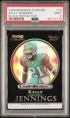 Kelly Jennings [Black Refractor] #13 Football Cards 2006 Bowman Sterling Prices