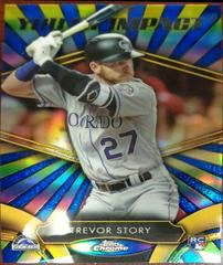 Trevor Story #YI-10 Baseball Cards 2016 Topps Chrome Youth Impact Prices