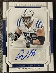 Quenton Nelson [Autograph] Football Cards 2018 National Treasures Prices