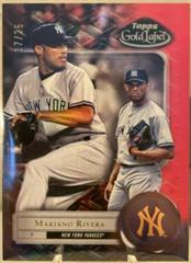 Mariano Rivera [Class 3 Red] Baseball Cards 2022 Topps Gold Label Prices