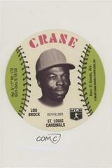 Lou Brock Baseball Cards 1976 Crane Potato Chips Discs Prices