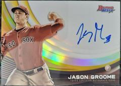 Jason Groome [Gold Refractor] Baseball Cards 2017 Bowman's Best Monochrome Autograph Prices