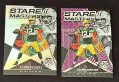 Aaron Rodgers [Purple] #SM-6 Football Cards 2022 Panini Mosaic Stare Masters Prices